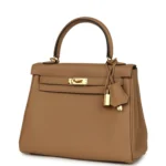 Hermes Kelly Retourne 25 Chai Togo Gold Hardware - Image 5