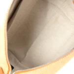 Hermes Bride A Brac Carre Case PM Fauve Merino Wool Palladium Hardware - Image 9