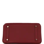 Hermes Birkin 30 Rouge H Verso Sombrero and Clemence Touch Gold Hardware - Image 6