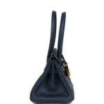 Hermes Shoulder Birkin Light 29 Bleu Abysse Evercolor Gold Hardware - Image 3
