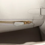 Hermes Birkin 30 Gris Perle Togo Gold Hardware - Image 9