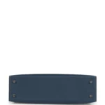Hermes Kelly Sellier 20 Bleu de Prusse Epsom Palladium Hardware - Image 6