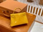 Hermes Kelly2 Mini 19 crocodile skin - Image 3