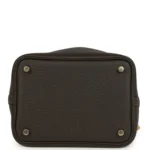 Hermes Picotin Lock 18 Ebene Clemence Gold Hardware - Image 6