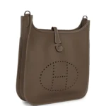 Hermes Evelyne PM Etoupe Clemence Palladium Hardware - Image 2