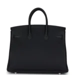 Hermes Birkin 25 Black Togo Palladium Hardware - Image 4