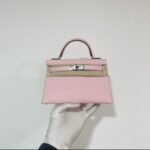 Kelly Mini 2 Sakura Pink Silver Buckle Custom - Image 6