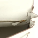 Hermes Kelly Retourne 25 Mushroom Togo Gold Hardware - Image 9