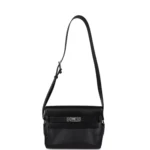 Hermes Kelly Messenger PM Black Evergrain Palladium Hardware - Image 6