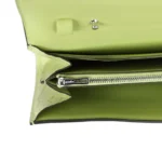 Hermes Constance Wallet To Go Jaune Bourgeon Matte Alligator Palladium Hardware - Image 9