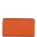 Hermes Constance Wallet To Go Orange Epsom Palladium Hardware - Image 4