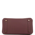 Hermes Birkin 30 Rouge Sellier Togo Gold Hardware - Image 6