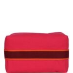 Hermes Bride A Brac Carre Case GM Hibiscus Canvas Palladium Hardware - Image 6