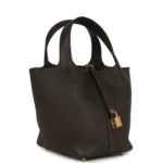 Hermes Picotin Lock 18 Ebene Clemence Gold Hardware - Image 2