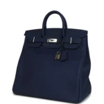 Hermes HAC Birkin 40 Bleu Saphir Togo Palladium Hardware - Image 5