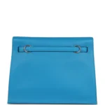 Hermes Kelly Danse Bleu Zanzibar Evercolor Palladium Hardware - Image 4