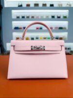 Kelly Mini 2 Sakura Pink Silver Buckle Custom