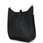Hermes Evelyne III PM Black Clemence Palladium Hardware - Image 3