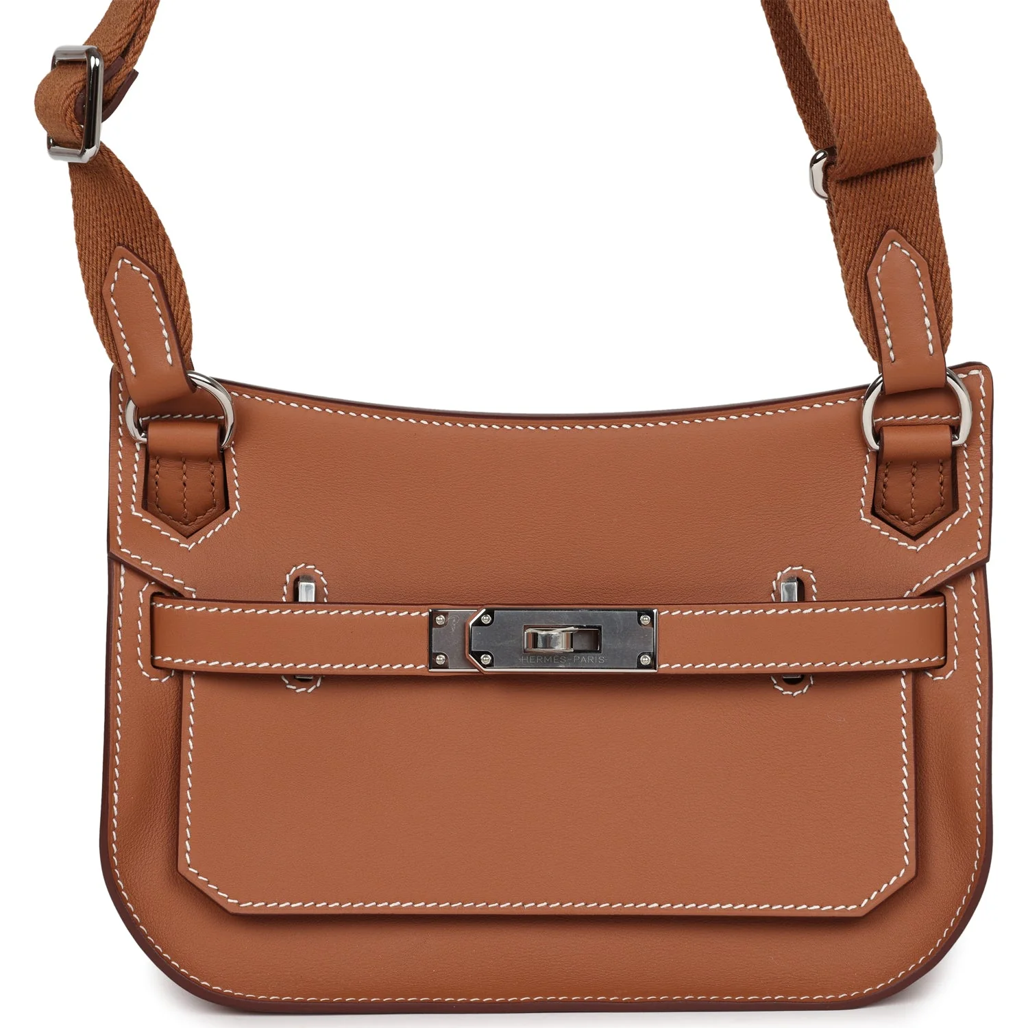 FEB82F7E-67EC-861D-6352-D4C9D522B5A7.webp Hermes Jypsiere Mini Gold Swift Palladium Hardware - Image 1