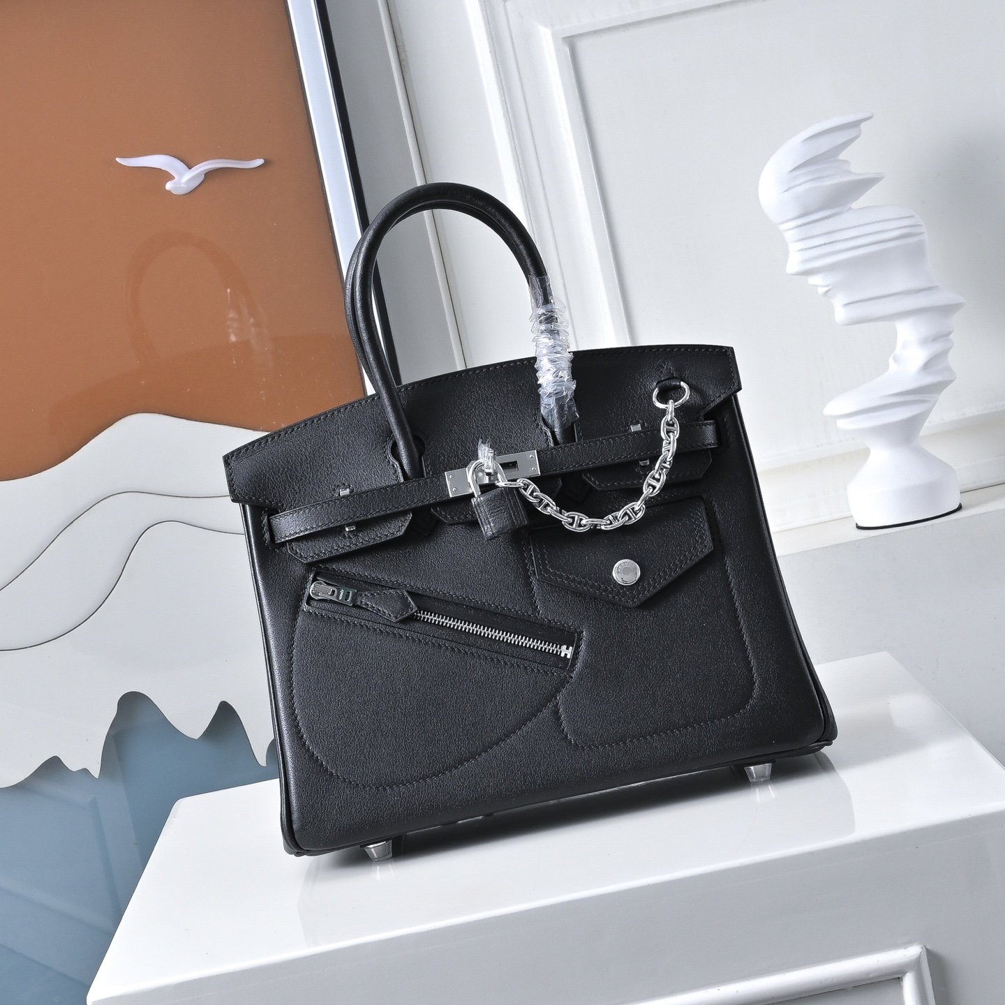 cca817f469fc355b04839adc51eb9ec3.jpg Hermes Birkin 25-35 swift customization - Image 1